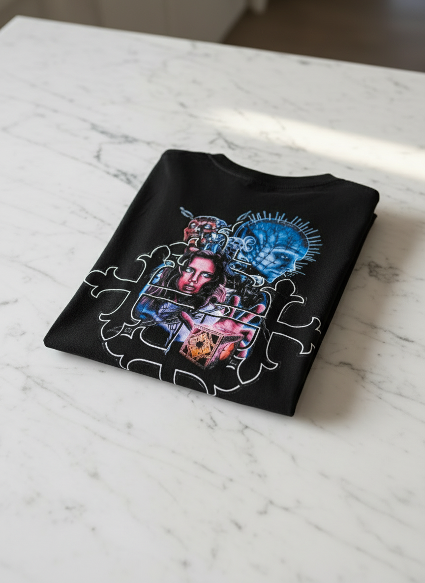 45-degree overhead angle shot