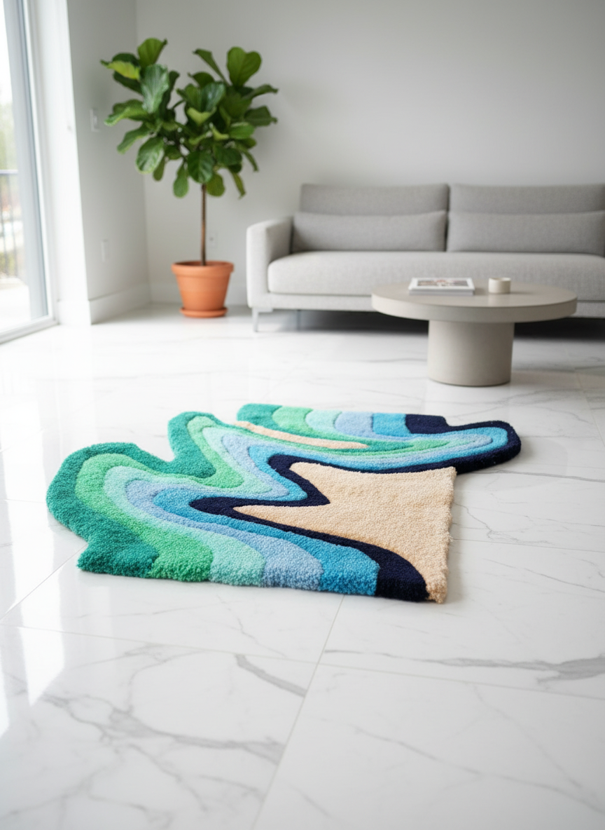 Marble floor lifestyle shot